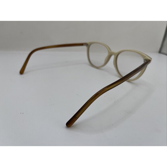 Heart Eyeglasses 1226 Brown/Cream Designer Frames Only Brown 51-16-140 - Picture 4 of 6